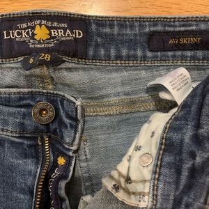 Ava skinny Jean lucky brand